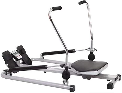 Foldable Rowing Machines Foldable Sit Up Bench Fitness Resistance Rowing Machine Household Rowing Machine Sports Training Device Arm Force Device Multifunctional Hydraulic Supine up Exercise