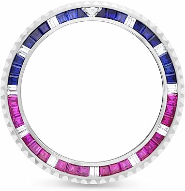 GMT Master 2 SAPPHIRES Rubies & Natural Diamonds Bezel Rolex 16700 16710 16760